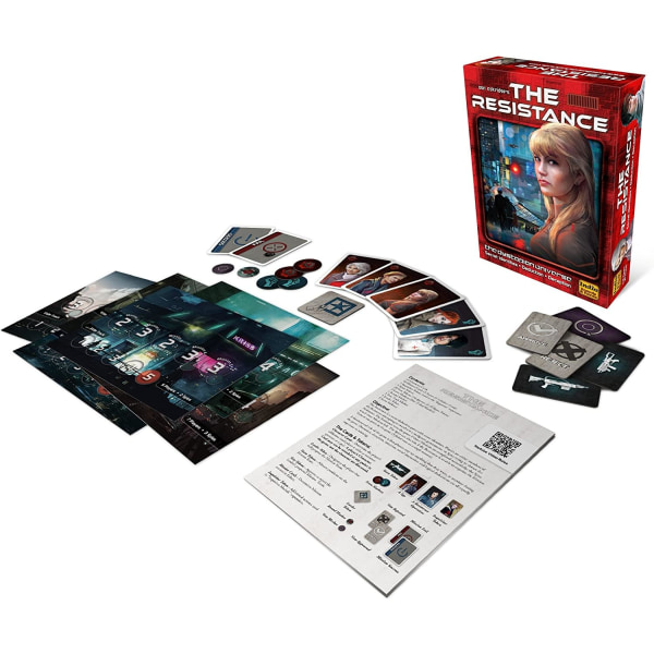 Resistance: The Avalon Card Game Mystery Board Game Ages 13+ THE RESISTANCE