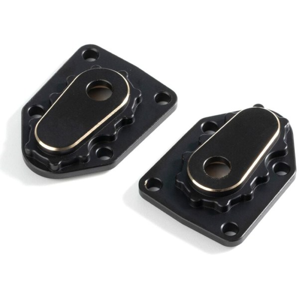 Heavy Duty Brass Gate Steering Joint Housing Counterweight for Axial UTB18 Capra 1/18 RC Car Parts, D