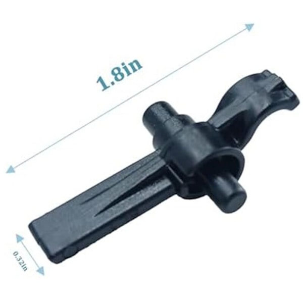 90605748 Erstatning for slagmutterrørklemme for CMEBL712 DCBL722B DCBL723P1 (2 stykker)