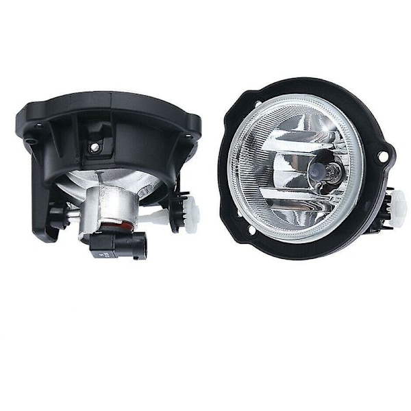 1 Par LED Tåkelys Front Bumper Tåkelys Pære Klar Linse For Avanza 2012-2019
