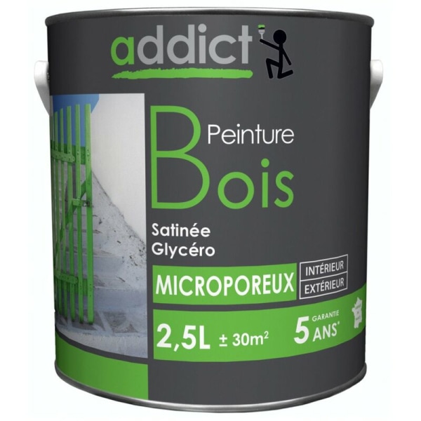 Träfärg 2,5 liter antracitgrå - ADDICT