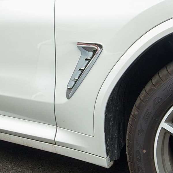 Bilsiden Logo Sekvens Mud Vent Trim Deksel For X3 G01 2017 2018
