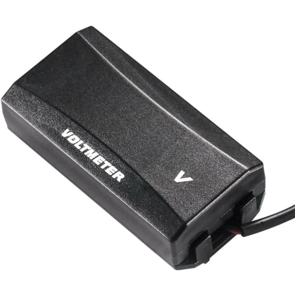 2 stk. Mini LED-display Digital Voltmeter Spændingstester Omvendt Forbindelsesbeskyttelse 12V-80V Rød+Blå