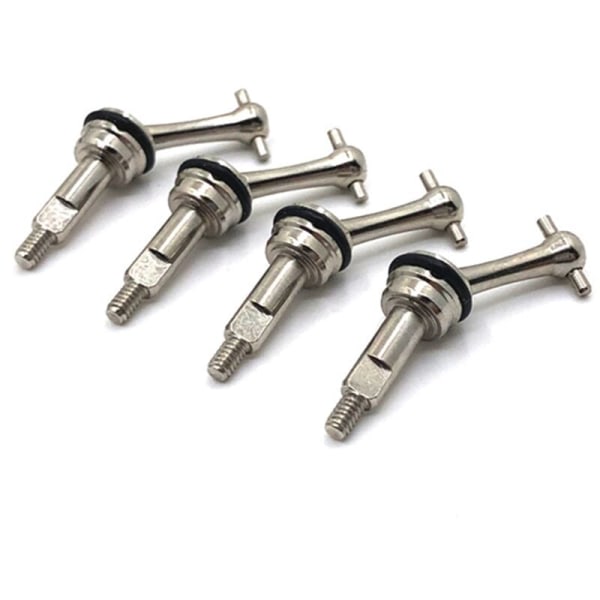 4 kpl pidennettyä metallista vetoakselia CVD-universaaliniveltä 284131 K969 K989 K999 P929 1/28 kauko-ohjattavan auton päivitysosiin