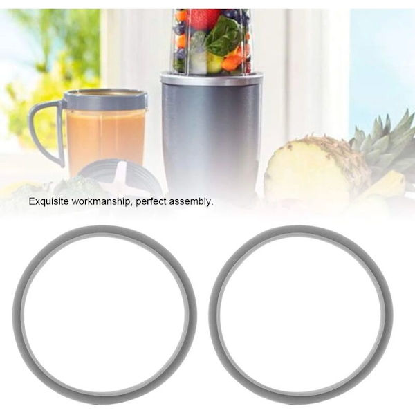 Nutri Juicer -lisävarusteet, Nutri Juicer -kannen tiiviste, mehustimen tiiviste, valkoinen tiivisterengas, Nutri Home -mehustimeen 600 W/900 W (4 kpl)