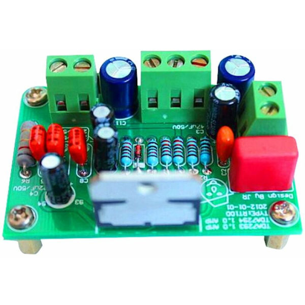 TDA7294 80W 100W Mono Audio AMP Forstärkarplatta DC30V-40V Kits Passar för TDA7293 Grön