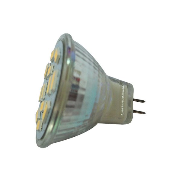 LED-strålkastare 6W Gu4(Mr11) Mr11 12 Smd 5730 570 Dc 12V, Varmvitt