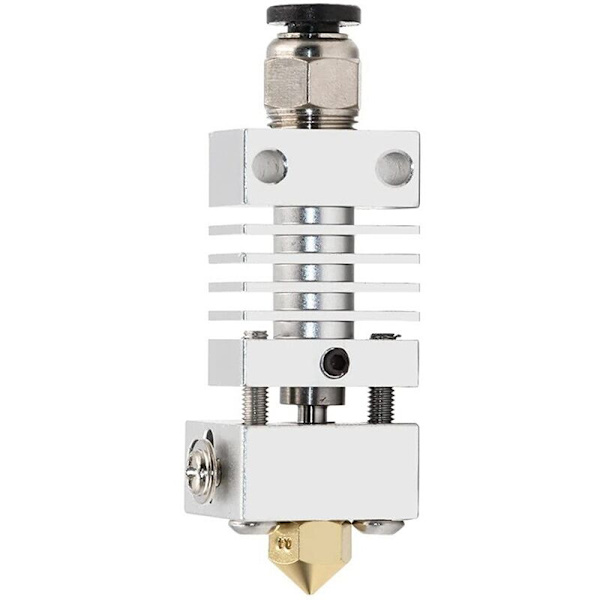 Helt metal Hotend - Titanium Heat Break, .4mm dyse, pneumatisk kobling, Creality silikonestrømper 3 PRO opgraderinger