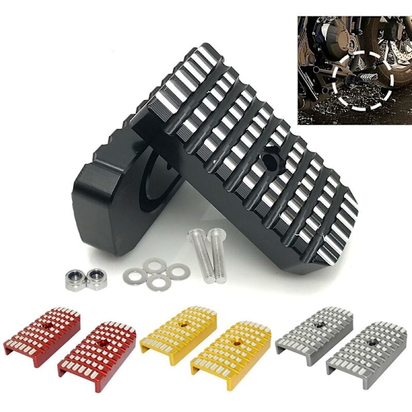 Førerfotstøtter Fotforlengelse Pedal for Rebel 300 500 Cmx300 Cmx500 Gull