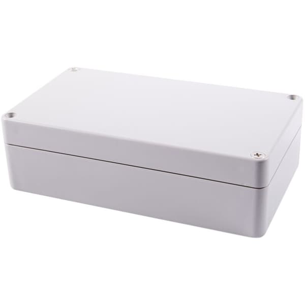 Plastik elektrisk samledåse 158mm x 90mm x 48mm grå