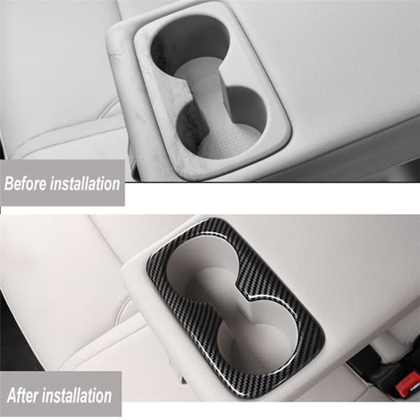 Sølv Baksete Koppholder Trim Ramme for NX4 2021 2022