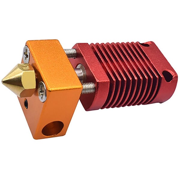 2X J-CR10 Full Metal Extruder End Kit 3D-skrivardelar för 10S 24V 40W Bowden Extruder