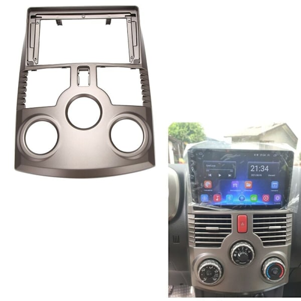 2 Din Bilradio Fascia for Rush/ DVD Stereo Ramme Plate Adapter Dash Installasjonsramme