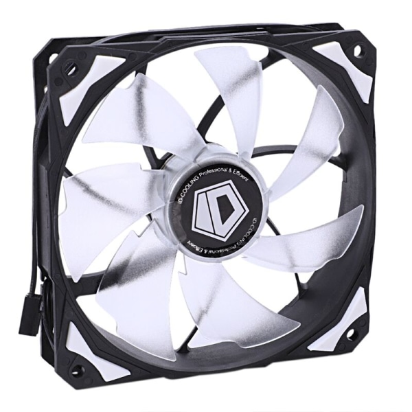 Pl Cooler Controller - 12025 120 Mm Led Fans Control 4 Pin Pwm Control (Hvid og Sort)