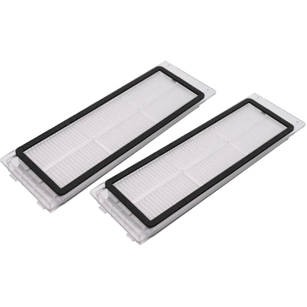 4 Hovedbørste + 8 Sidebørste + 8 HEPA-filtre Egnet for Xiaomi Vacuum 2 Roborock S50 for Xiaomi Roborock Mi Robotdeler Filtre