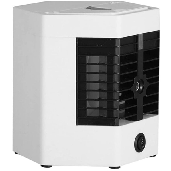 Mini Air Conditioning Fan, Desk Fan, Bærbar USB Air Conditioning Fan Desktop Cooling Fan