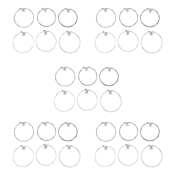 30X 009-042 Nickel Wound Extra Light Elektriska Gitarrsträngar Special Musik Instrument Tillbehör Delar