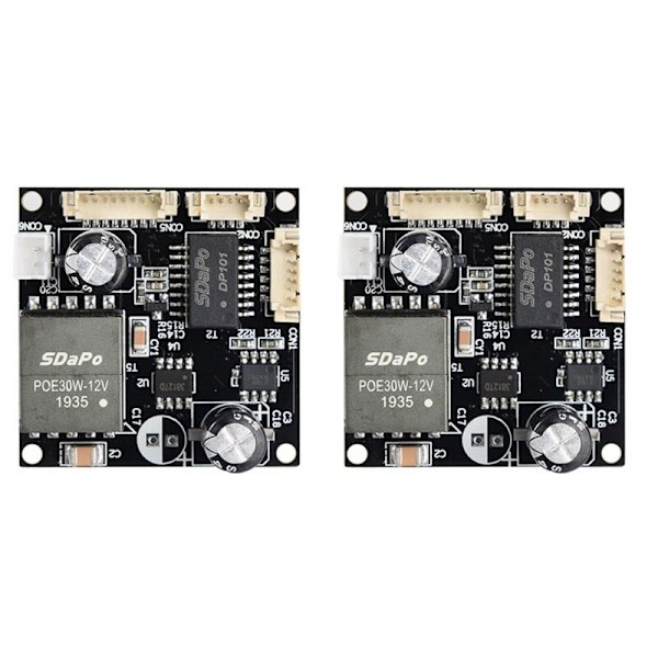 2X PM3812AT 2A Moduuli POE Eristävä Teollinen Luokka Lämpötilan Kestävä 25.5W