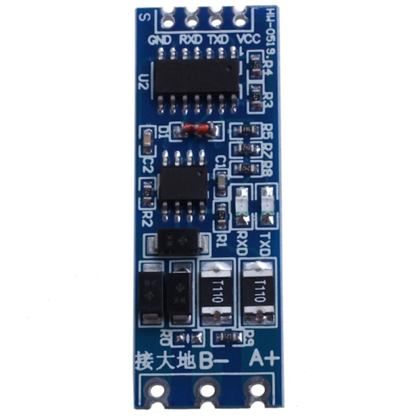 5X TTL till RS485-adapter 485 seriell port UART nivåomvandlare modul 3.3V 5V