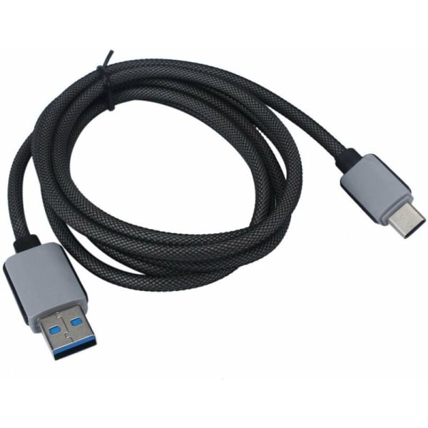 1,5 m USB-C USB 3.1 ladekabel til Type C hann datakabel for 2 2015 (svart)