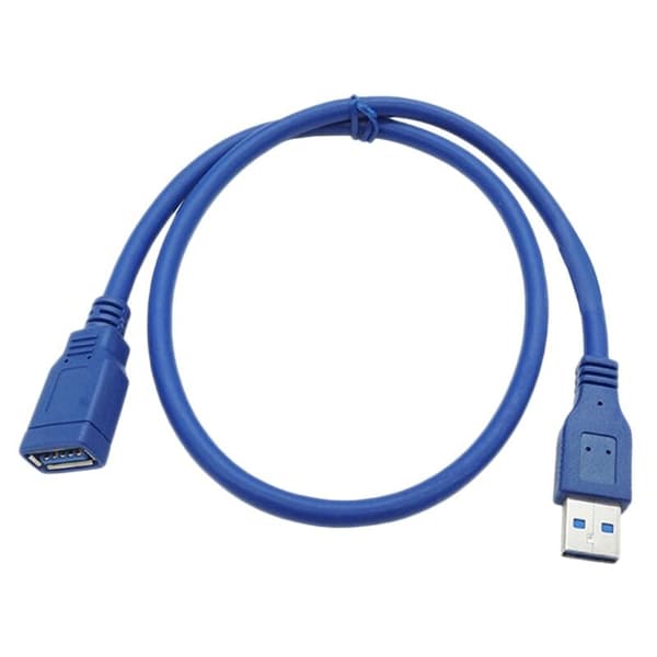 USB 3.0-förlängningskabel, typ A till typ A-hanadapterkabel för spelkonsoler, (1,5 m)