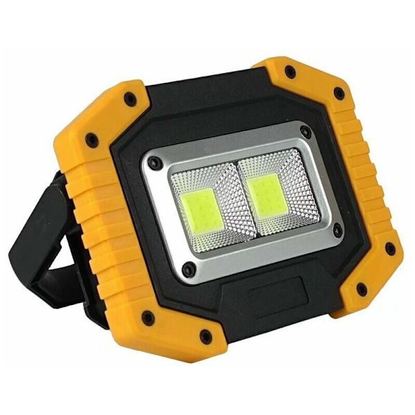 30W LED Arbejdslys Genopladelig COB Flomlys Super Lys 2000LM Bærbar Udendørs Batteri Sikkerhedslyg USB Vandafvisende til Garage Camping Vandreture