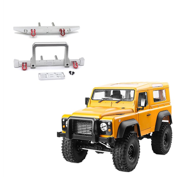 Metallstötfångare och bakre för TRX4 -4 Axial SCX10 90046 AXI03007 MN999 1/10 Fjärrkontrollbil Uppgraderingsdelar,D