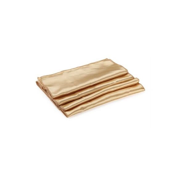 Midter af racerdug i satenguld 30 275 cm