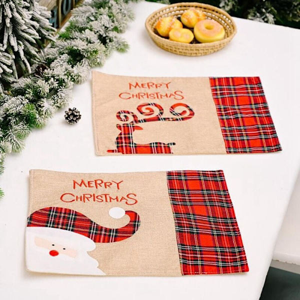 Julebordsplacering Julepynt Hjemmedekorationer Ny Un Navidad Xmas Natale Kerst Noel