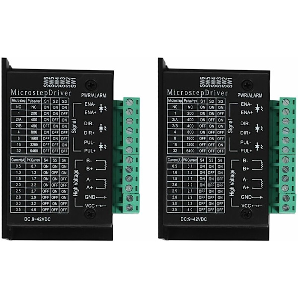 5 stk 4A Tb6600 Enkelt CNC Stepper Motor Driver Controller