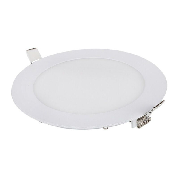 Sæt med 1 Dæmpbar Indbygget LED Spotlight, 9W 6000K Naturhvid, IP65 LED Badeværelsesloftlampe, Ekstra Flad LED Spotlight 35mm, Huldiameter Φ130