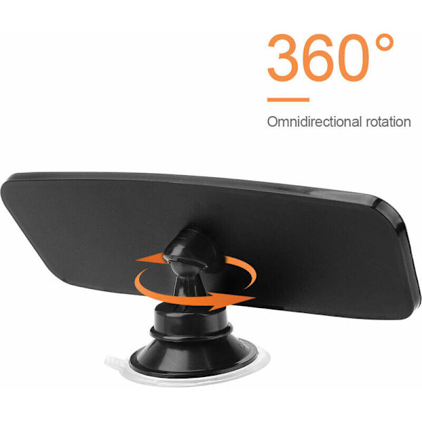 2PC Universal Interior Rear View Mirror 360° Rotation Wide Angle Rear View Mirror Suction Cup Adjustable Auto Rearview Mirror Auto Parts,KINA,200x6
