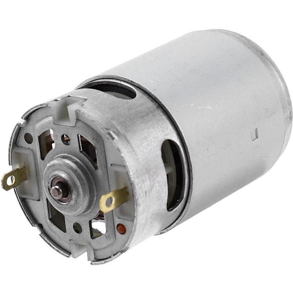 RS550 12V DC-motor DIY-elverktygssats med högvridmomentväxellåda och 12 tvåväxlade tänder för elektrisk borrskruvmejsel