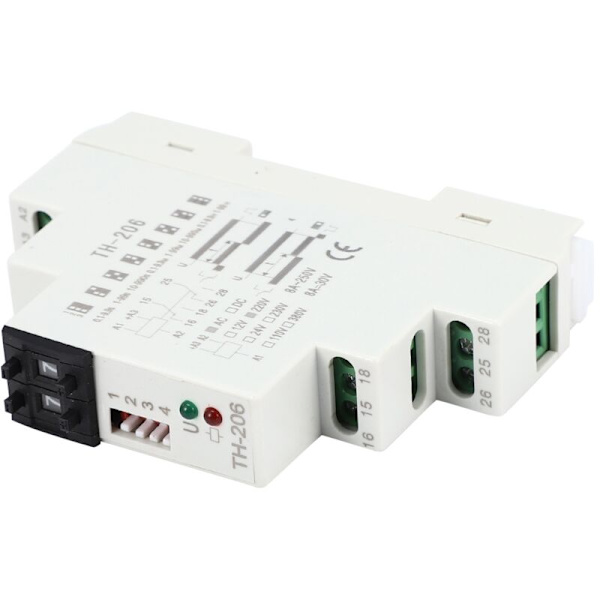 TH-206 220V Universal High Precision Cyclic Time Delay Relay för mekaniska automatiserade styrsystem
