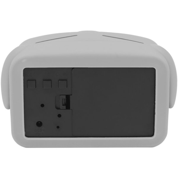 Led Digital Väckarklocka Barn Söta Kalendrar Akustisk Temperaturkontroll Detektering Snooze-funktion Bords Elektronisk Skrivbordsklocka (Grå)