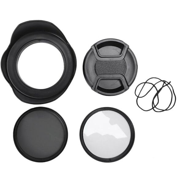 58mm UV-filterkit til 700D 100D 600D 1200D objektivhættedæksel