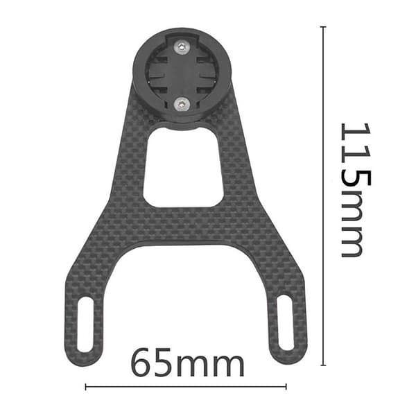 Datamaskinholder i glassfiber til 6D 5D styrestangfeste for