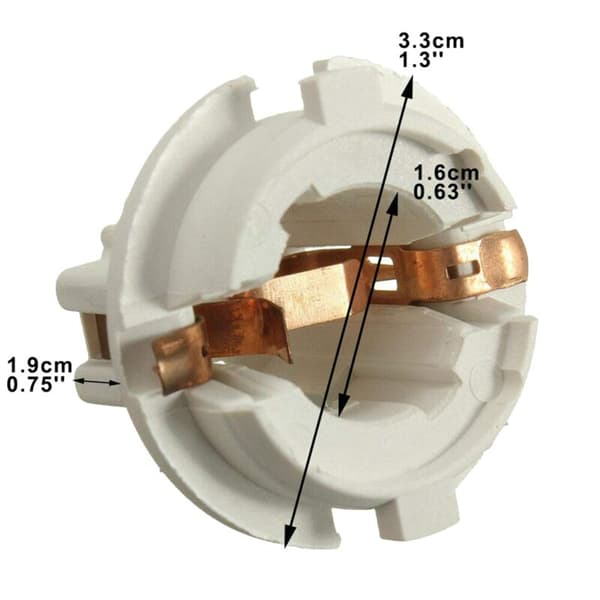 8 kpl auton takavalon polttimon pidike 63216943036 7-sarjalle X3 X5 E53 E38 E65 E70 E83 F25 2000-2016