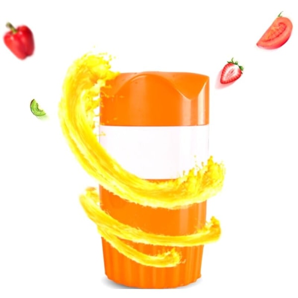 Kannettava sitruspuristin Mini Orange Citrus Juicer ja hedelmämehu kotitalouksille