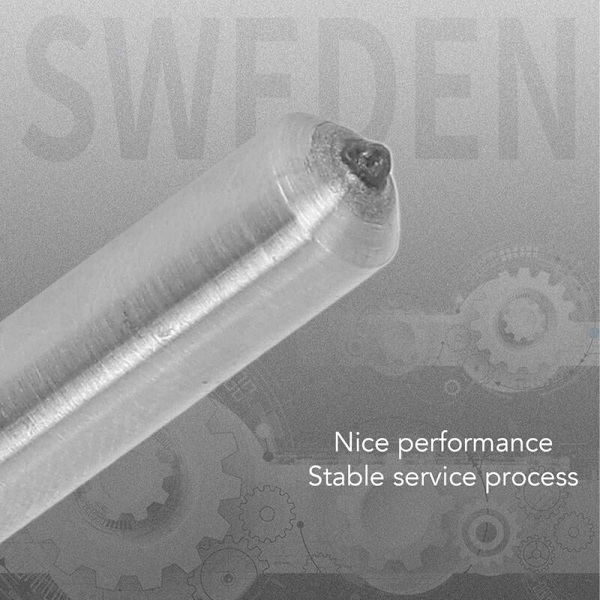 Praktisk Diamantpenna Enpunkts Hög Hårdhet Universal Slipsten Konisk Spetsverktyg 8mm Slipsten Enpunkts Slipverktyg, Diamant