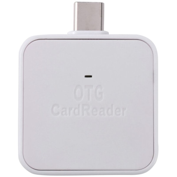 USB 3.1 Type C -Sd Tf-kortinlukija Otg-sovitin älypuhelimelle Tablet-kortinlukijalle Valkoinen
