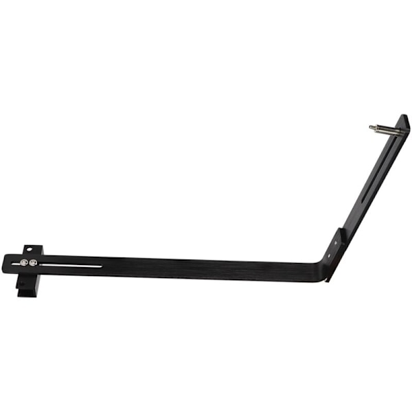 Akvarielampebeslag Aluminium Legering COB Cylinder Fuld Spektrum Fiskekum Lampe Monteringsbeslag Sort