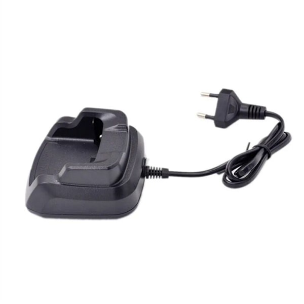 C-51 Batterilader Skrivebordsladingstasjon for UV-K5/UV-K6/UV-K58/UV-5R pluss Toveisradio EU-kontakt