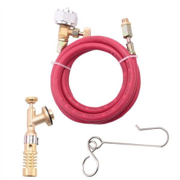 Til Mapp Gas Turbo Torch VVS Turbo Torch med Slange til Propan Svejselodning