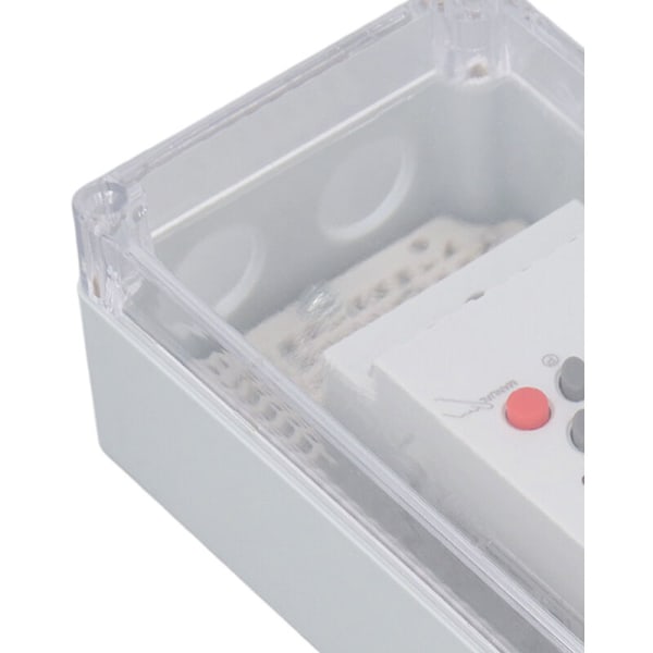 Svømmebassengpumpetimer Vanntett Digital Boks Programmerbar Tidskontrollbryter for Varmer Spa Motor AC 220V