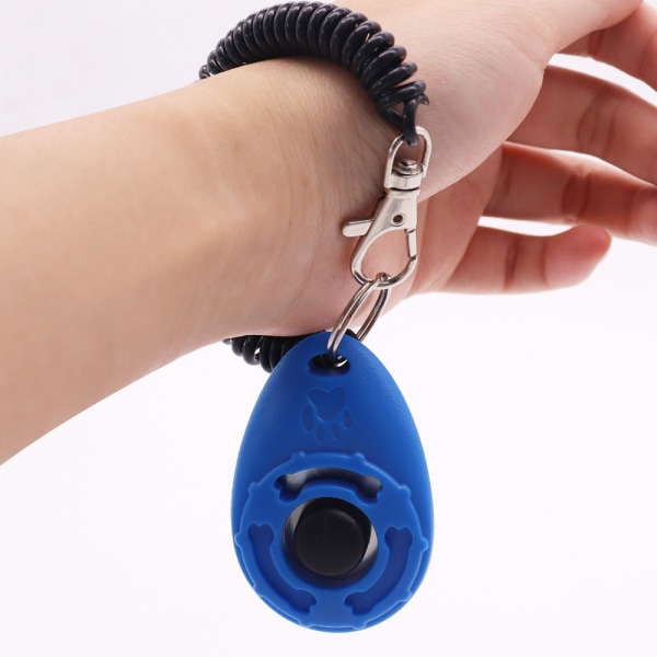 Skallra för hundträning med armband - Skallra för hundträning (blå)