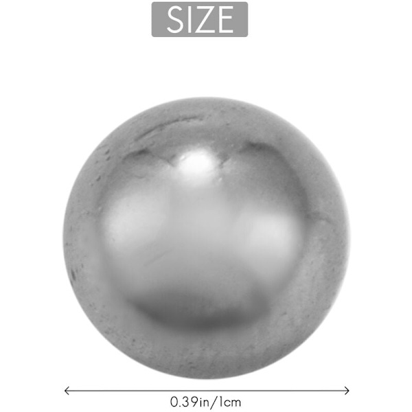 50 st 10 mm diameter stålkullager för cykelnav