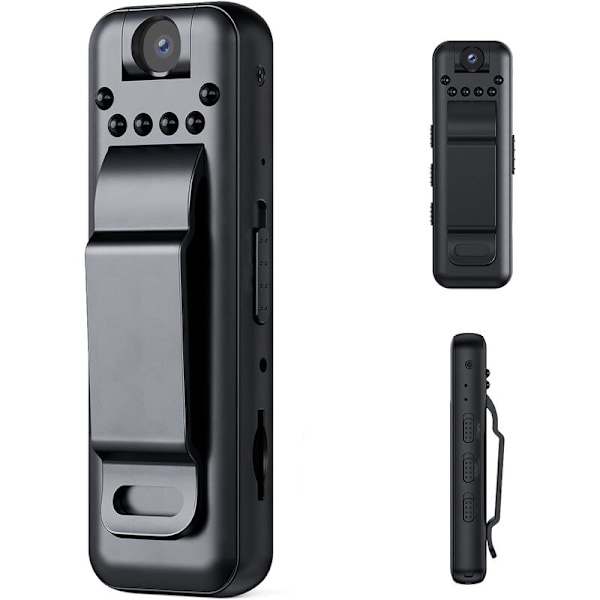Mini Lomme Videooptager 1080P HD Video Loop Optagelse Nattesyn Kamera Mikro Spy Cam