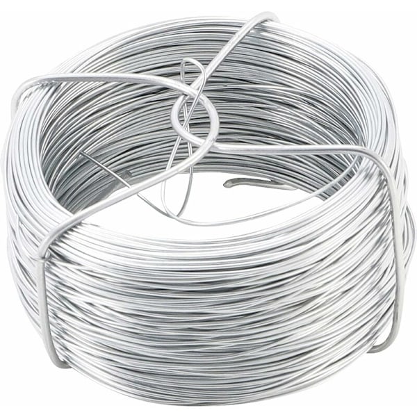 Galvaniseret tråd - primær farve, stålbindinger Længde 40 m Jernkerne 1,6 mm-DENUOTOP