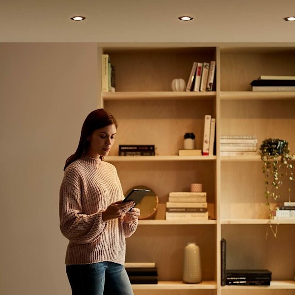 Pakke med 10 GU5.3 MR16 LED-pærer 5W varm hvit ikke-dimbare 220V [Energiklasse G]